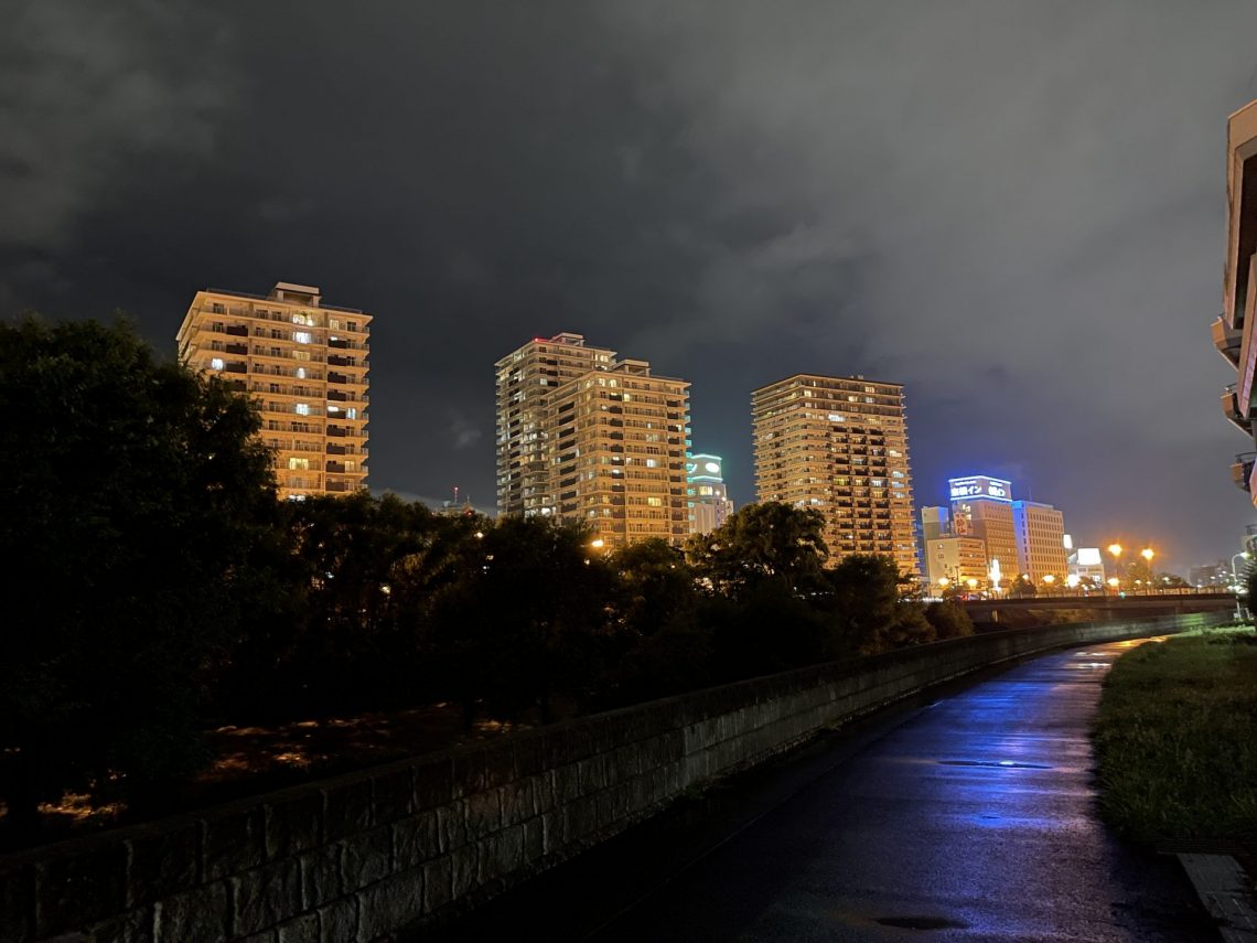 盛岡の綺麗な夜景