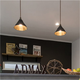 雰囲気のあるデザイン照明