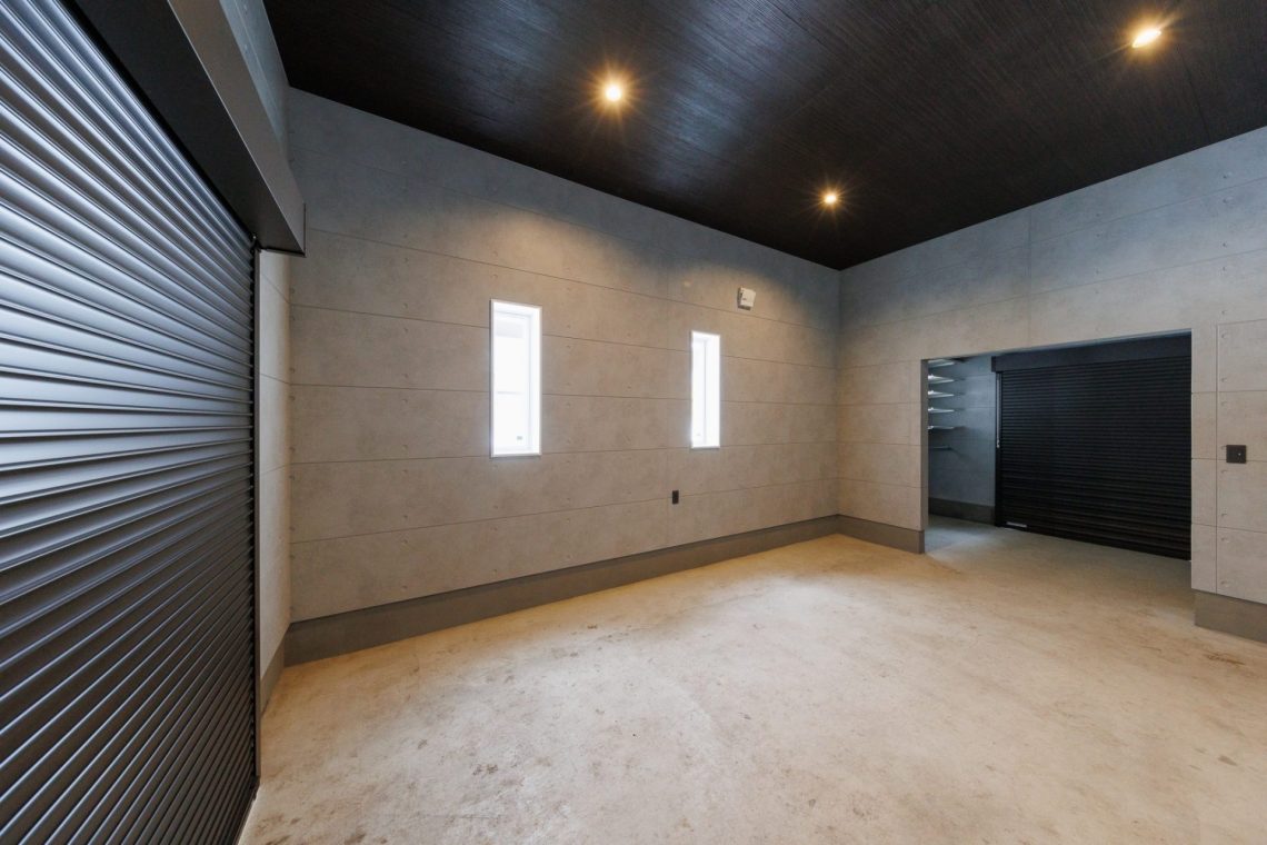 憧れのインナーガレージハウス！