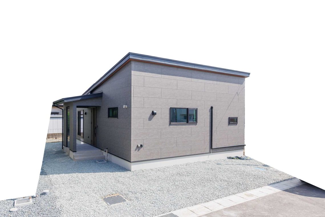 夫婦2人で暮らす22坪1LDKの平屋