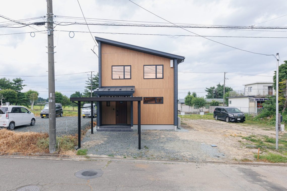 2つのフリースペースがあるブルックリンスタイルのお家