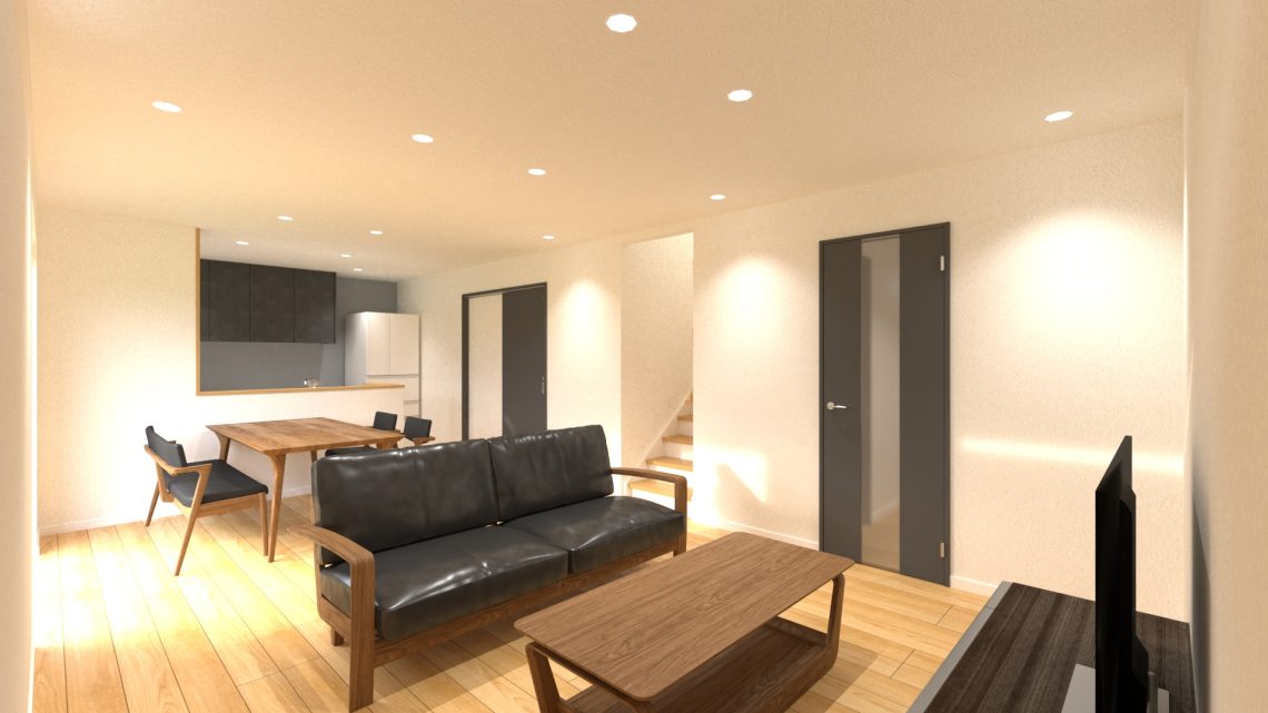 リビング内観パース ※パースは一例です