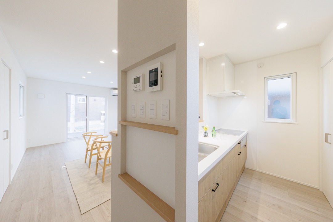 1階完結型の31.6坪4LDKの快適なお家