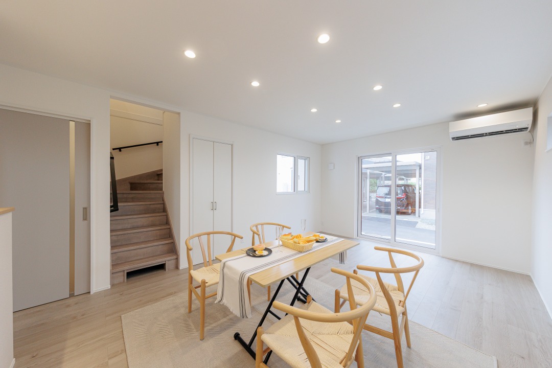 1階完結型の31.6坪4LDKの快適なお家