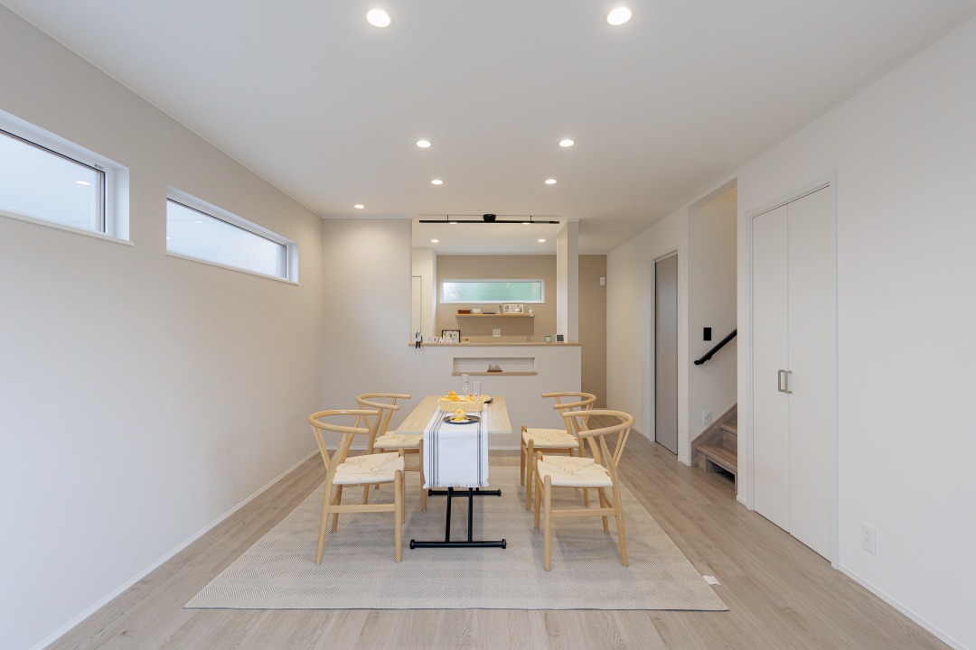 1階完結型の31.6坪4LDKの快適なお家